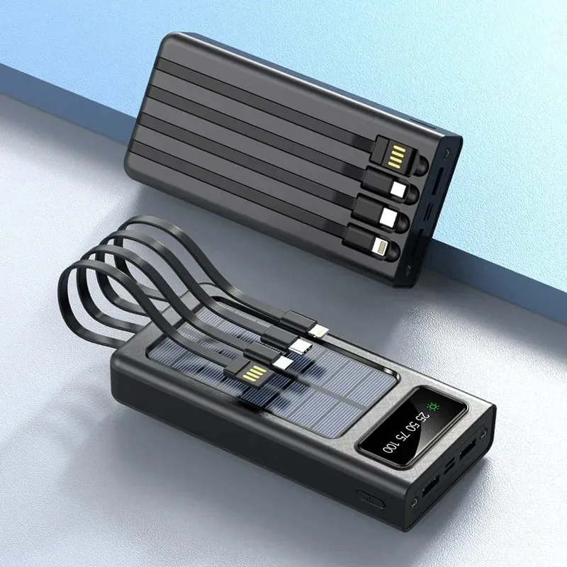 Power Bank Solar 4 en 1