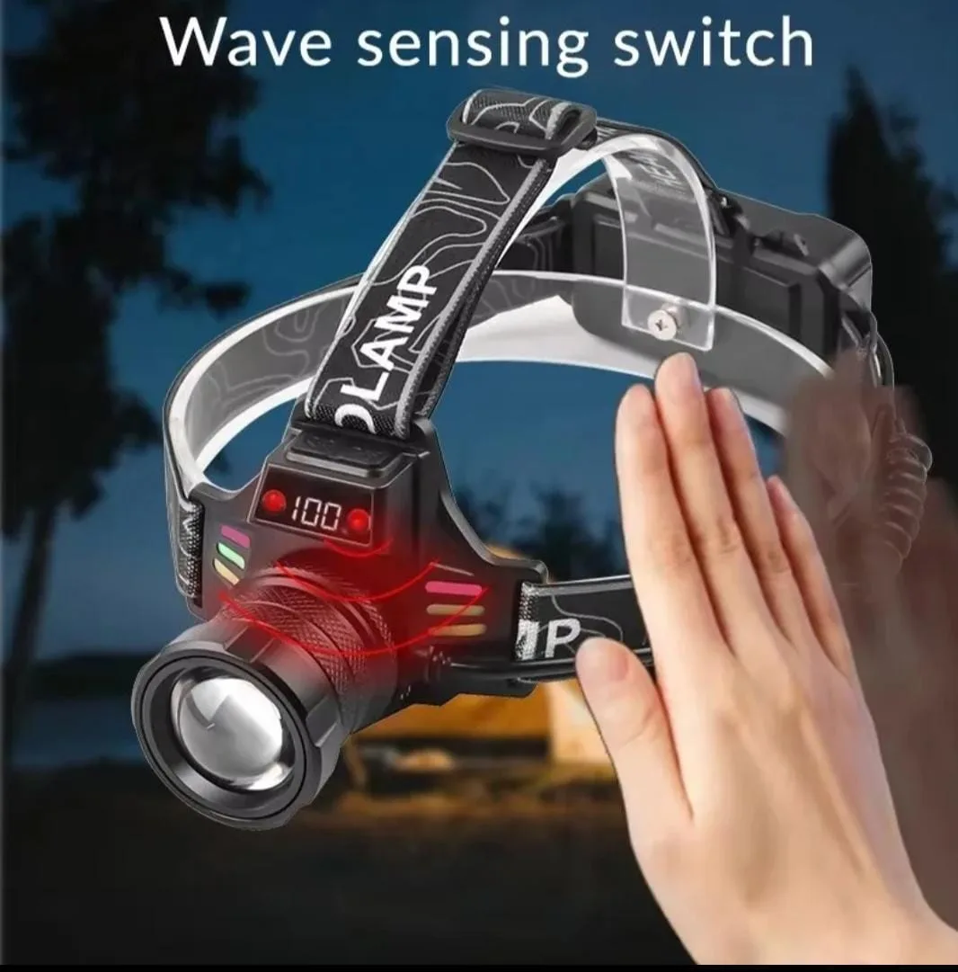 Linterna de Cabeza con Sensor Inteligente